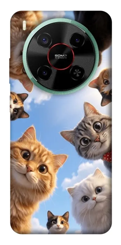 Чехол на ZTE Nubia V70 Max Cats фото 1 из 1