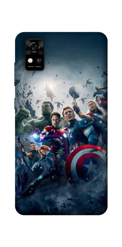 Чехол на ZTE Blade A31 Marvel heroes фото 1 из 1