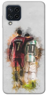 Чохол на Samsung Galaxy M22 Ronaldo та Messi фото 1 з 1