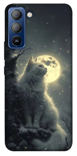 Чехол на TECNO Pop 5 LTE Кот под луной фото 1 из 1