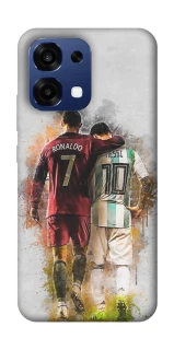 Чохол на Oppo A6 Pro 4G/5G Ronaldo та Messi фото 1 з 2