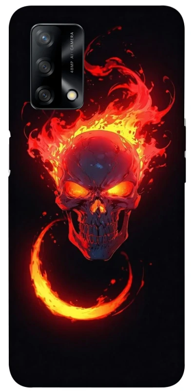 Чохол на Oppo A74 4G Blood Skull фото 1 з 1