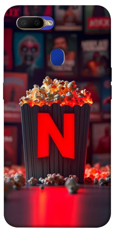 Чохол на Oppo A5s Netflix and popcorn фото 1 з 1