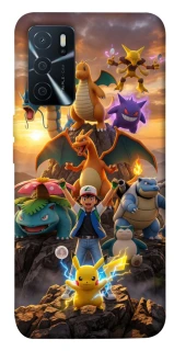 Чехол на Oppo A16s / A16 Pokemon фото 1 из 1