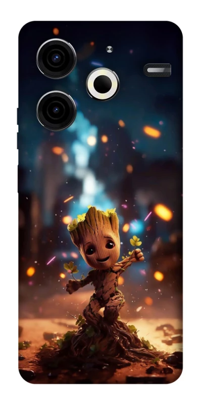 Чохол на TECNO Pova 6 Neo (LI6) Baby Groot v3 фото 1 з 1