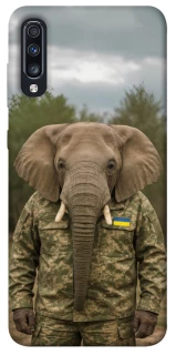 Чехол на Samsung Galaxy A70 (A705F) Слон защитник фото 1 из 1