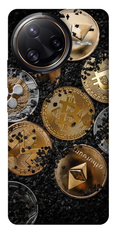 Чохол на Xiaomi Poco F7 Pro Many coins v2 фото 1 з 1