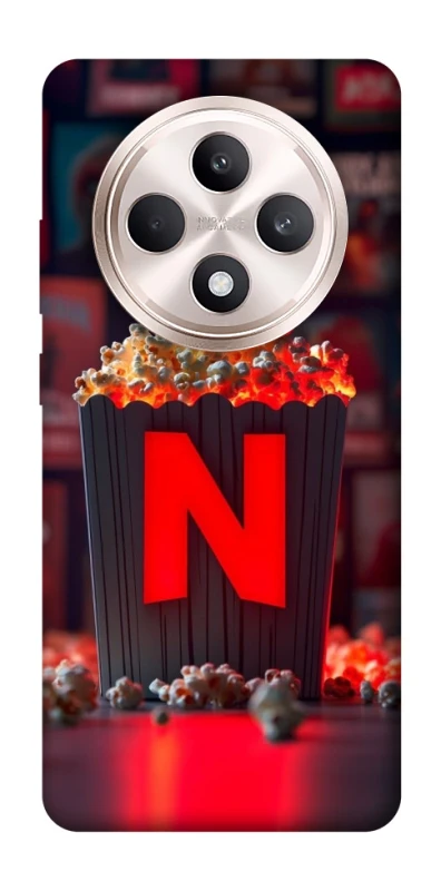 Чехол на Oppo Reno 12 F 4G/5G Netflix and popcorn фото 1 из 1