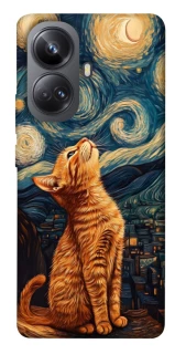 Чехол на Realme 10 Pro+ van gogh cat фото 1 из 1
