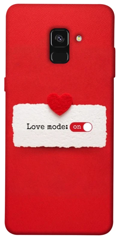 Чехол на Samsung A530 Galaxy A8 (2018) Love Mode ON фото 1 из 1