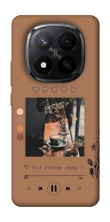 Чехол на Xiaomi Redmi Note 14 Pro+ 5G Coffee player фото 1 из 1