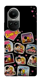 Чохол на Oppo Reno 10 Love is ver.3 фото 1 з 2