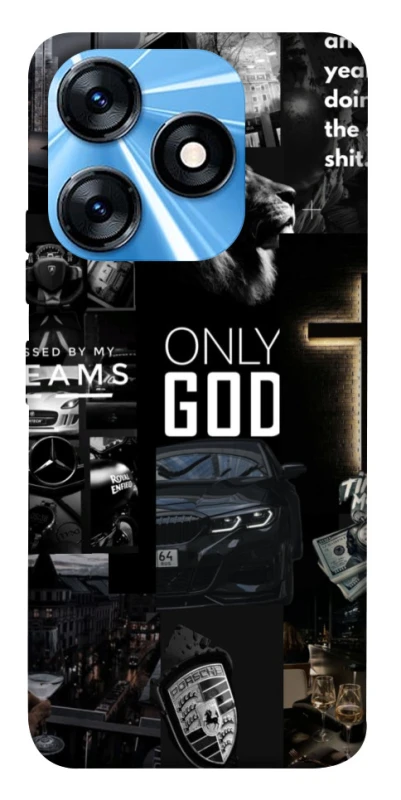 Чохол на TECNO Spark 10 Only God фото 1 з 1