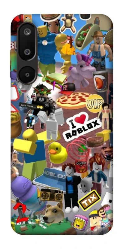 Чохол на Samsung Galaxy M16 5G Roblox collage ver.5 фото 1 з 1