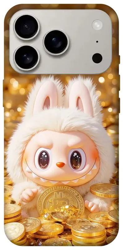 Чехол на Apple iPhone 18 Pro Bitcoin Labubu фото 2 из 2