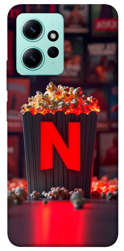 Чохол на Xiaomi Redmi Note 12 4G Netflix and popcorn фото 1 з 1