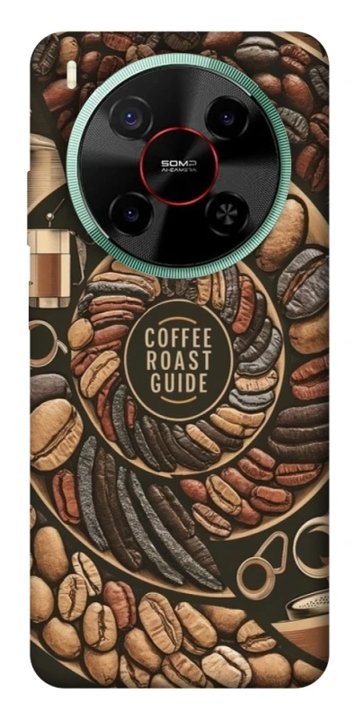 Чохол на ZTE Nubia V70 Max Coffee roast guide фото 1 з 1