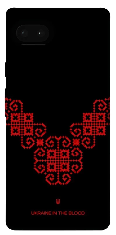 Чохол на Google Pixel 7a Чорно-червона вишиванка фото 1 з 1