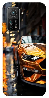 Чохол на Xiaomi Mi 10T Golden sports car фото 1 з 1