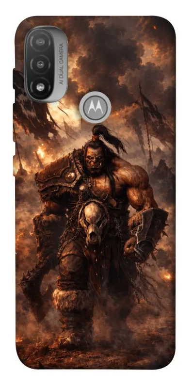 Чохол на Motorola Moto E20 Grommash Hellscream фото 1 з 1