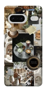 Чехол на Google Pixel 7 Coffee collage ver.4 фото 1 из 1