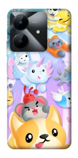 Чехол на Realme Note 60x Adopt Me Rainbow Pet Parade фото 1 из 1