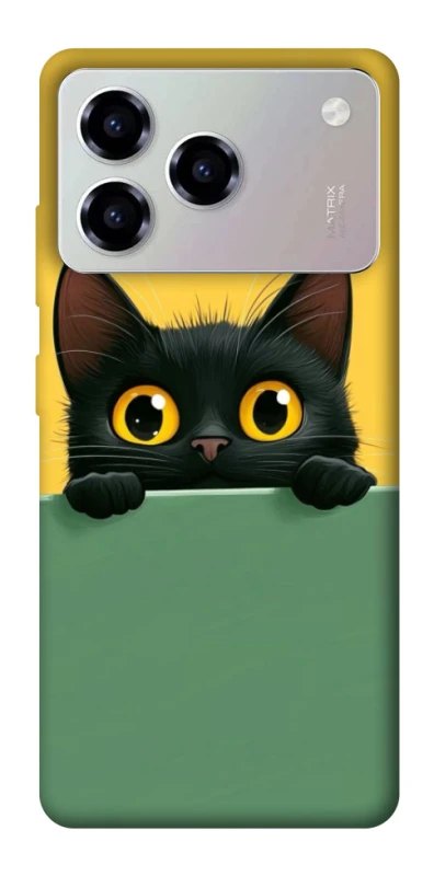 Чохол на ZTE Blade A76 Black cat v2 фото 1 з 1