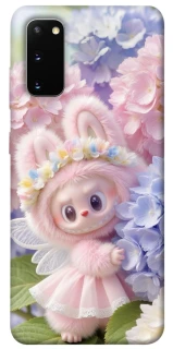 Чехол на Samsung Galaxy S20 Labubu & Flowers ver.1 фото 1 из 1