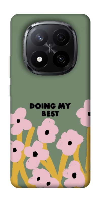 Чехол на Xiaomi Redmi Note 14 Pro+ 5G Doing my best фото 1 из 1