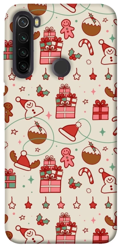 Чохол на Xiaomi Redmi Note 8T Новорічний v14 фото 1 з 1