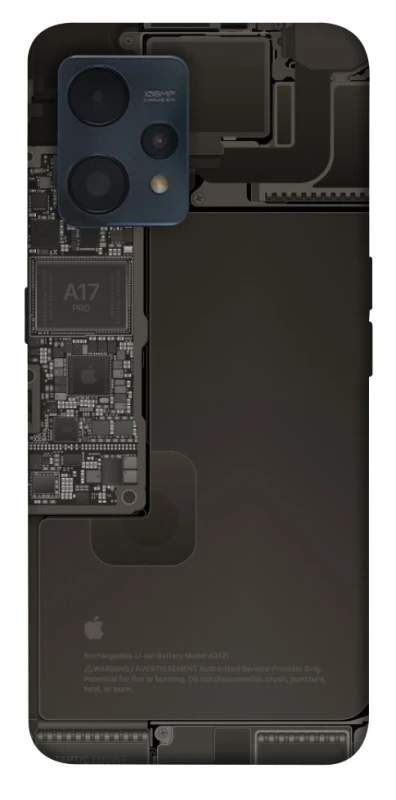 Чехол на Realme 9 4G / 9 Pro+ iPhone 17 фото 1 из 1