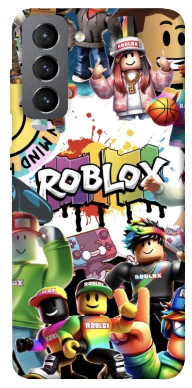 Чохол на Samsung Galaxy S21 FE Roblox Characters Collage фото 1 з 1