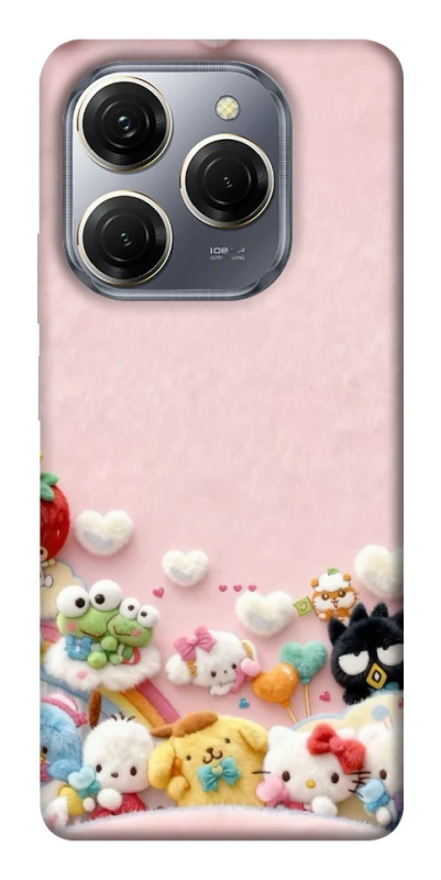 Чехол на TECNO Spark 20 Pro Funny Toys фото 1 из 1