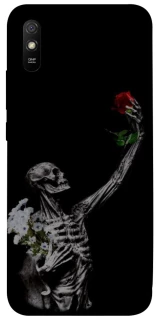 Чохол на Xiaomi Redmi 9A Skeleton vs Rose фото 1 з 1