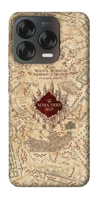 Чохол на ZTE Blade V70 Design Harry Potter Marauder's Map фото 2 з 2