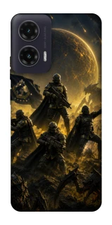 Чохол на Motorola Moto G35 HELLDIVERS ver.2 фото 1 з 1