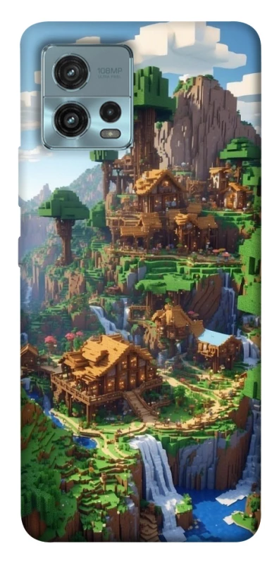 Чохол на Motorola Moto G72 Minecraft universe фото 1 з 1