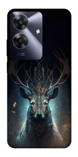 Чехол на Realme Note 60 Скандинавский олень v2 фото 1 из 1