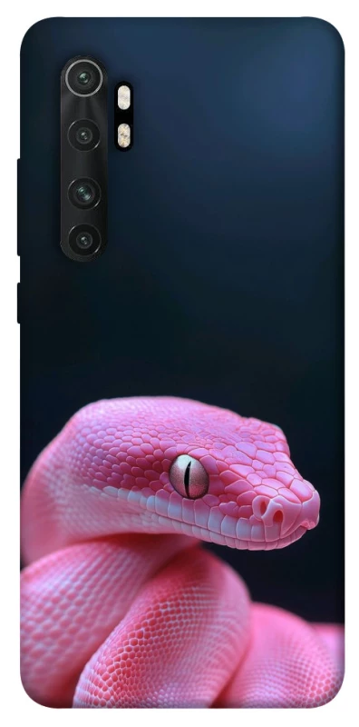 Чохол на Xiaomi Mi Note 10 Lite Рожева змія фото 1 з 1