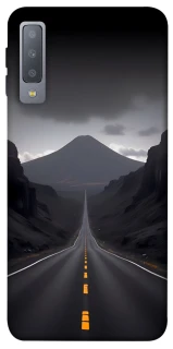 Чехол на Samsung A750 Galaxy A7 (2018) Black mountains фото 1 из 1