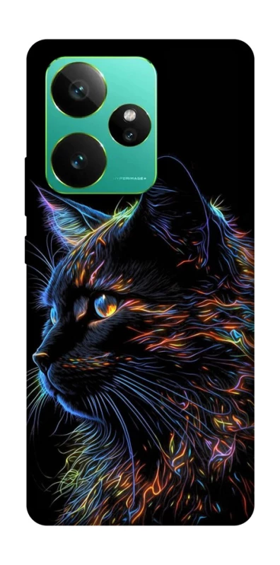 Чохол на Realme GT 7 Чорний кіт фото 1 з 1