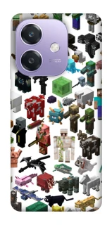 Чохол на Oppo A3X Minecraft v4 фото 1 з 1