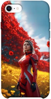 Чохол на Apple iPhone SE (2020) Cyber space girl ver.5 фото 1 з 1