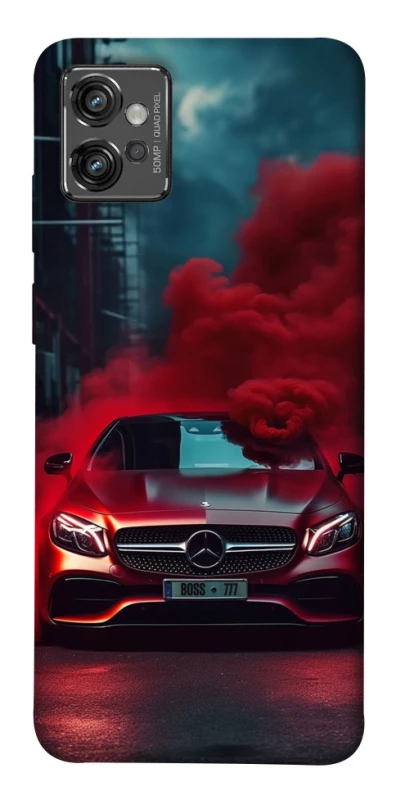 Чехол на Motorola Moto G32 Mercedes in smoke фото 1 из 1