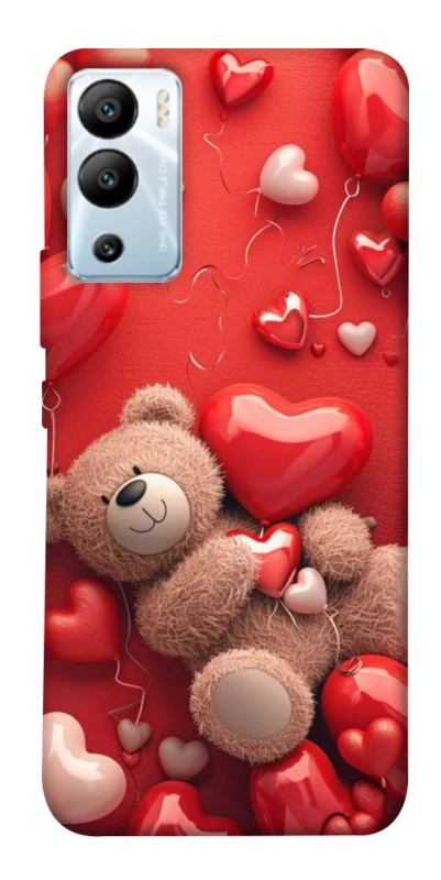 Чохол на Infinix Hot 12i bear in hearts фото 1 з 1