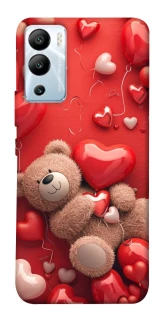 Чехол на Infinix Hot 12i bear in hearts фото 1 из 1