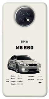 Чохол на Xiaomi Redmi Note 9 5G / Note 9T BMW M5 E60 фото 1 з 1