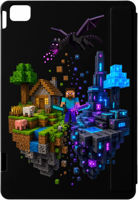 Чехол на Apple iPad Mini 6 (8.3") (2021) Minecraft (tablet) v2 фото 2 из 2