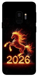 Чохол на Samsung Galaxy S9 Red Fire Horse ver.1 фото 1 з 1