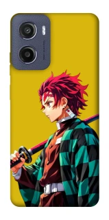 Чохол на Motorola Moto E15 Tanjiro Kamado v2 фото 1 з 1